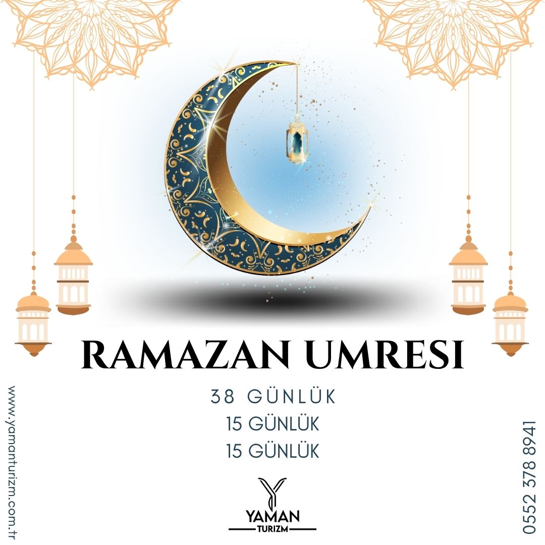 17 Şubat çıkışlı 38 günlük Ramazan Umresi programı